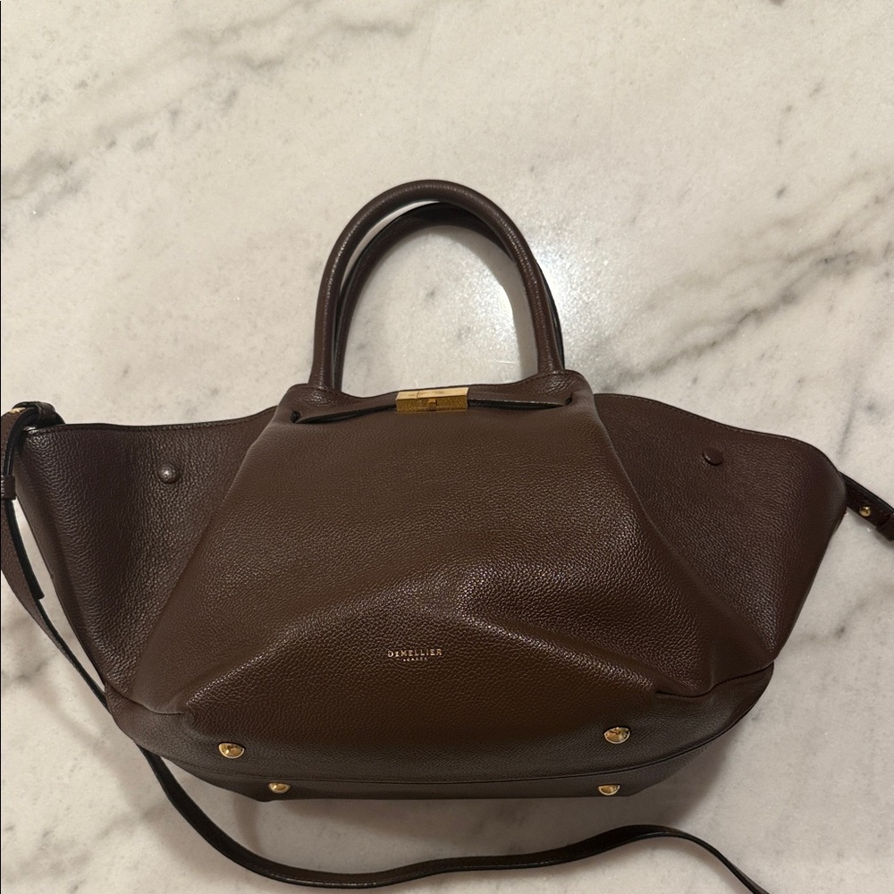 DeMellier New York Midi Brown leather Bag